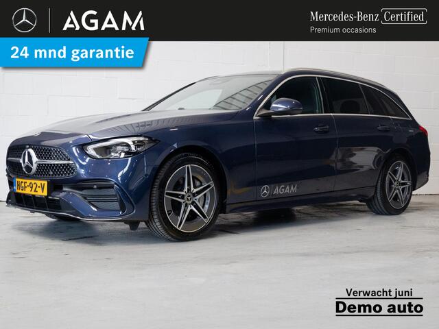 Mercedes-Benz C-KLASSE Estate 300 e Star Edition AMG Line Panorama dak | Trekhaak