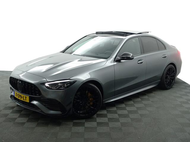 Mercedes-Benz C-KLASSE 180 AMG Performance Aut- Panoramadak, Laser Led, Sfeerverlichting, Concavers, Aero Kit, Spoor Assist