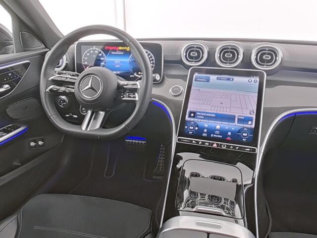 Mercedes-Benz C-KLASSE Estate 300 e AMG Plug-In Hybride | AMG Line Advanced Plus | Night Pakket | Panorama Schuif-Kanteldak | Distronic | Stuur en Stoelverwarming | Inclusief 24 maanden MB Certified garantie voor Europa.