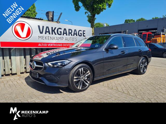 Mercedes-Benz C-KLASSE Estate 300 e Luxury Line Limited 18"/Leder + memory l/r + massage/360 camera/Elektrische klep/Adaptieve cruise/Dodehoek/Sfeerverlichting