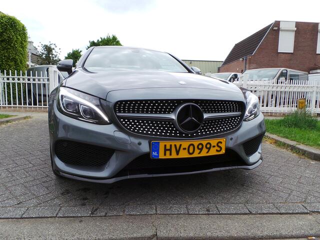 Mercedes-Benz C-KLASSE Coupé 180 Pano | AMG-Line | Burmester Airco,Cruise,Navi,Stoelverw,19 Amg,NAP,Enz op afspraak te bezichtigen