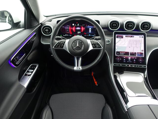 Mercedes-Benz C-KLASSE 200 AMG Night Edition Aut- Sfeerverlichting, Camera, Xenon Led, Carplay, Lane Assist, Park Assist