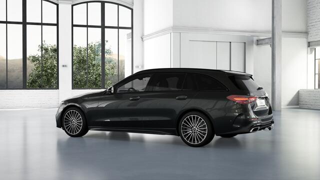 Mercedes-Benz C-KLASSE Estate 180 Business Solution AMG | Trekhaak | Nightpakket | Parkeerpakket met 360°-camera | EASY PACK achterklep | Antidiefstalpakket GUARD 360° Plus | Memorypakket | KEYLESS GO | Dodehoekassistent |