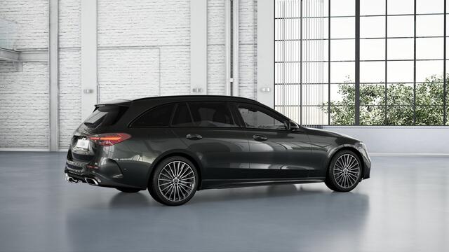 Mercedes-Benz C-KLASSE Estate 180 Business Solution AMG | Trekhaak | Nightpakket | Parkeerpakket met 360°-camera | EASY PACK achterklep | Antidiefstalpakket GUARD 360° Plus | Memorypakket | KEYLESS GO | Dodehoekassistent |