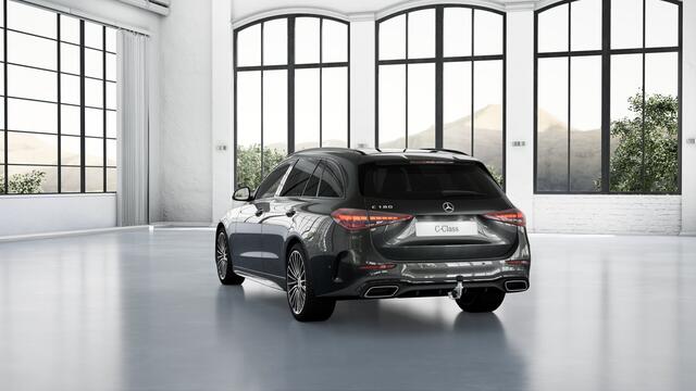 Mercedes-Benz C-KLASSE Estate 180 Business Solution AMG | Trekhaak | Nightpakket | Parkeerpakket met 360°-camera | EASY PACK achterklep | Antidiefstalpakket GUARD 360° Plus | Memorypakket | KEYLESS GO | Dodehoekassistent |