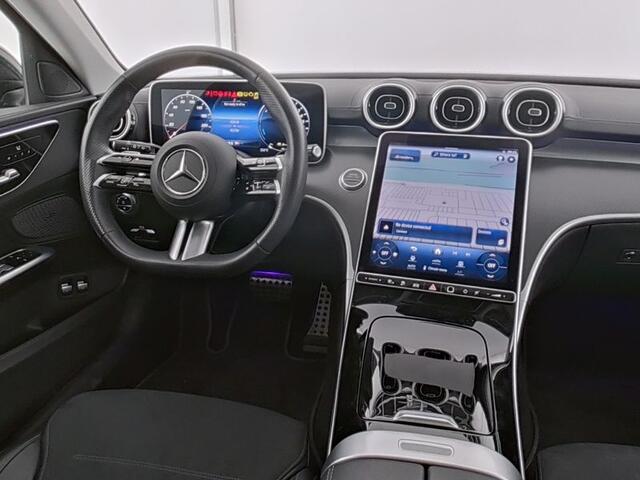 Mercedes-Benz C-KLASSE Estate 300 e AMG Plug-In Hybride AMG Line Advanced Plus | Night Pakket | Trekhaak | Panorama Schuif-Kanteldak. Inclusief 24 maanden Mercedes-Benz Certified garantie voor Europa.