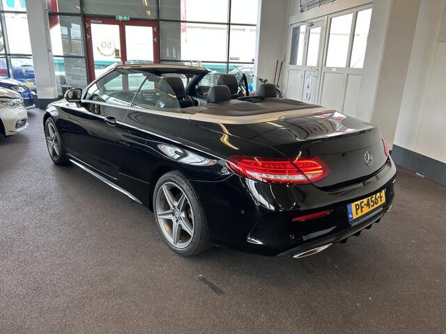 Mercedes-Benz C-KLASSE Cabrio 250 Edition 1 AMG | Cruise control | Climate control | Lane assist | Airscarf | Stoelverwarming | Lederen bekleding | Elek. inklapbare spiegels | Navigatie