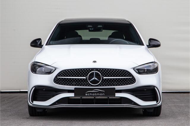 Mercedes-Benz C-KLASSE 400 e 4MATIC AMG 381pk Premium Plus, Pano, Distronic, Nightpack, Burmester, HEad-Up, Memory, Digital LED