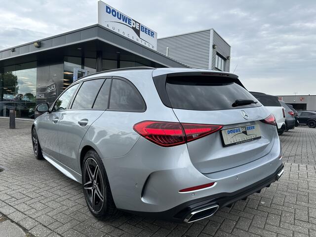 Mercedes-Benz C-KLASSE Estate 180 AMG Line Night Pano-Dak | Camera | Stoelverw. | Spiegel pakket