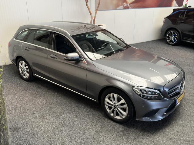 Mercedes-Benz C-KLASSE ESTATE 160 BUSINESS SOLUTION NAVIGATIE CRUISE CONTROL CLIMATE CONTROL BLUETOOTH TELEFOON MEDIA VOORBEREIDING ACHTERUITRIJCAMERA UITKLAPBARE TREKHAAK ZEER MOOI !! 3010