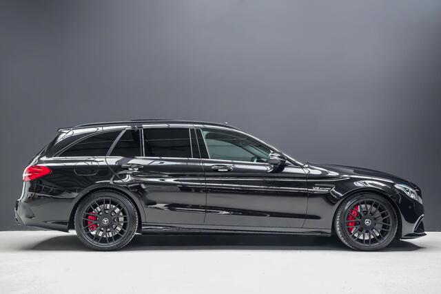 Mercedes-Benz C-KLASSE Estate AMG 63 S |carbon|memory|head-up|panoramadak|360 camera|Burmester|stoelventilatie|blind-spot|rijstrookhulp|
