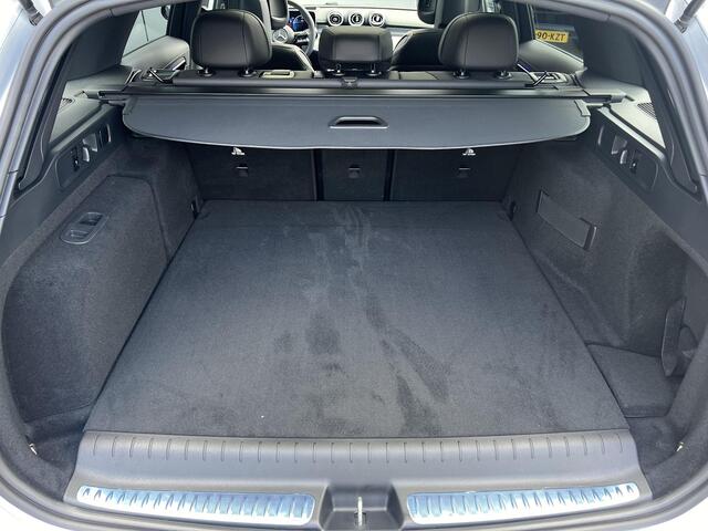 Mercedes-Benz C-KLASSE Estate 300 e Business Solution AMG | Premium Plus | Night Pakket | Panoramadak | Burmester 3D Surround | 360° Camera | Head-up Display | Augmented Reality voor Navigatie | DIGITAL LIGHT | Elektrisch Verstelbare Stoelen + Memory | Sfeerverlichting