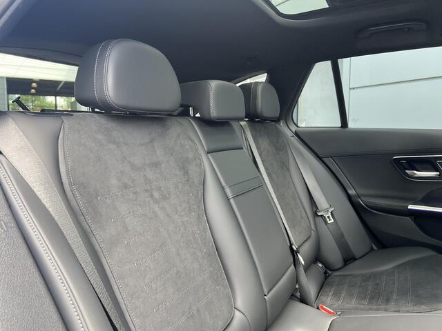 Mercedes-Benz C-KLASSE Estate 300 e Business Solution AMG | Premium Plus | Night Pakket | Panoramadak | Burmester 3D Surround | 360° Camera | Head-up Display | Augmented Reality voor Navigatie | DIGITAL LIGHT | Elektrisch Verstelbare Stoelen + Memory | Sfeerverlichting