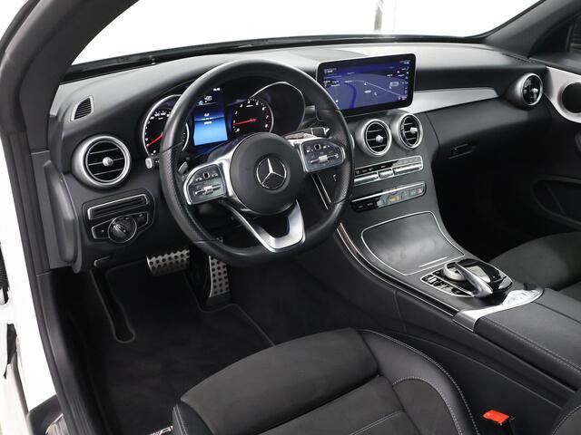 Mercedes-Benz C-KLASSE Cabrio 180 Premium Plus Pack | AMG | Widescreen | Stoelverwarming | Burmester | 18" lichtmetalen velgen |