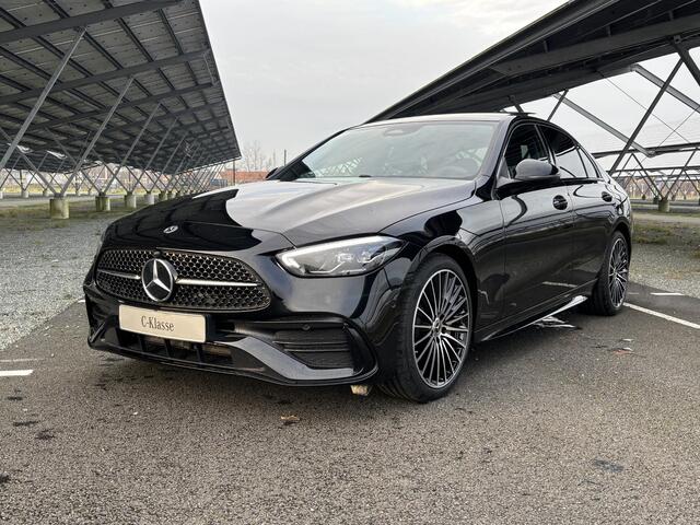 Mercedes-Benz C-KLASSE 180 Star Edition AMG Line | Night | Panoramadak | Burmester | Memory stoelen | Sfeerverlichting | Parkeercamera |