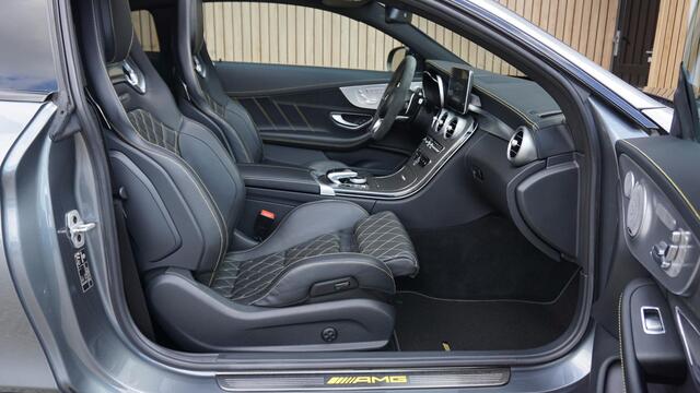 Mercedes-Benz C-KLASSE Coupé AMG 63 S 510pk! Edition 1 Pano.Dak Burmster Head-up 20inch LM Wheel Force Performance-Seats & Nappa-Leder *Glascoating* Unieke AMG!