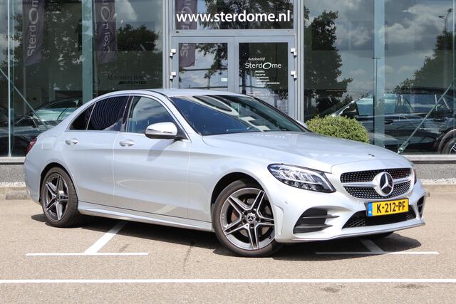 Mercedes-Benz C-KLASSE 180 Business Solution AMG I Camera I Tempomaat I Stoelverwarming I Virtual dashbord I Led I Automaat I I Essenhout I Parkeersensoren I Nederlandse auto I