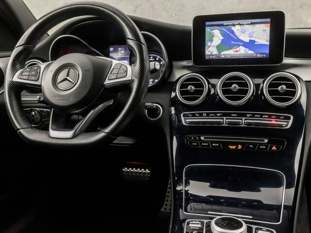 Mercedes-Benz C-KLASSE Estate 180 AMG Sport 157Pk Automaat (PANORAMADAK, NAVIGATIE, CLIMATE, LEDER, ELEK SPORTSTOELEN, STOELVERWARMING, GETINT GLAS, NIEUWE APK, NIEUWSTAAT)