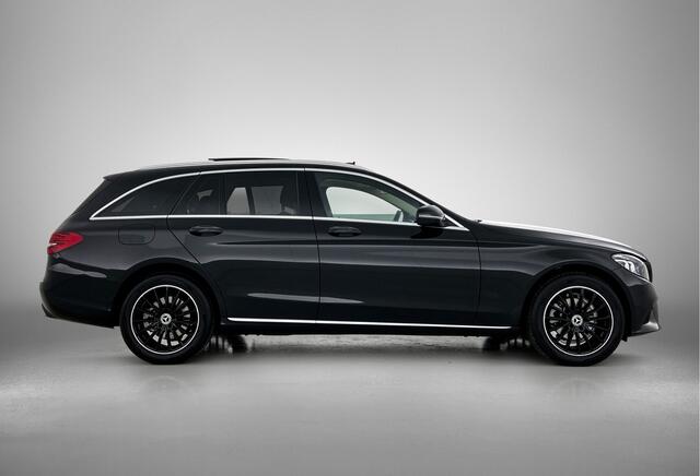 Mercedes-Benz C-KLASSE Estate 180 Business Solution Avantgarde Panoramadak | multi spaaks lichtmetalen velgen | Navigatie | parking support | Inclusief 24 maanden MB Certified garantie voor Europa.