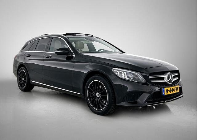 Mercedes-Benz C-KLASSE Estate 180 Business Solution Avantgarde Panoramadak | multi spaaks lichtmetalen velgen | Navigatie | parking support | Inclusief 24 maanden MB Certified garantie voor Europa.