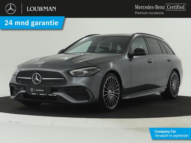 Mercedes-Benz C-KLASSE Estate 180 Star Edition AMG Line | Nightpakket | Trekhaak | Parkeerpakket met achteruitrijcamera | KEYLESS GO | Antidiefstalpakket GUARD 360° Plus | EASY PACK achterklep | Memorypakket |