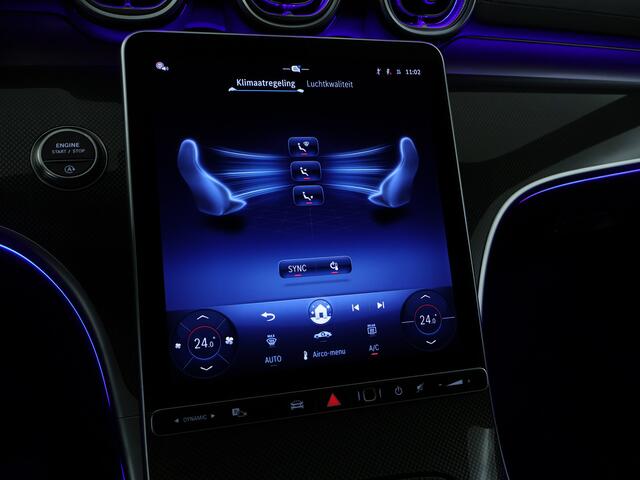 Mercedes-Benz C-KLASSE Estate 180 Star Edition AMG Line | Nightpakket | Trekhaak | Parkeerpakket met achteruitrijcamera | KEYLESS GO | Antidiefstalpakket GUARD 360° Plus | EASY PACK achterklep | Memorypakket |