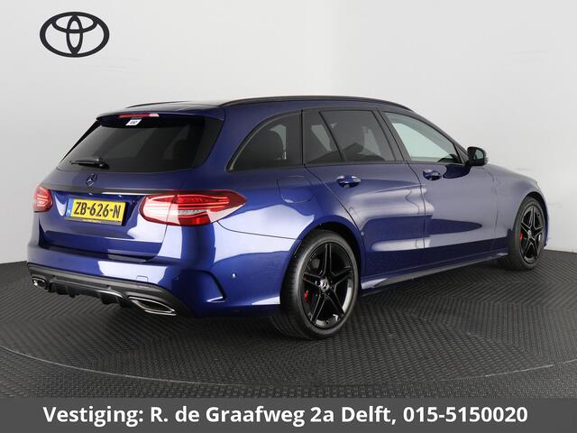 Mercedes-Benz C-KLASSE Estate 180 Business Solution AMG Automaat | 1e eigenaar | Navigatie | Trekhaak | Camera | Half Leder |
