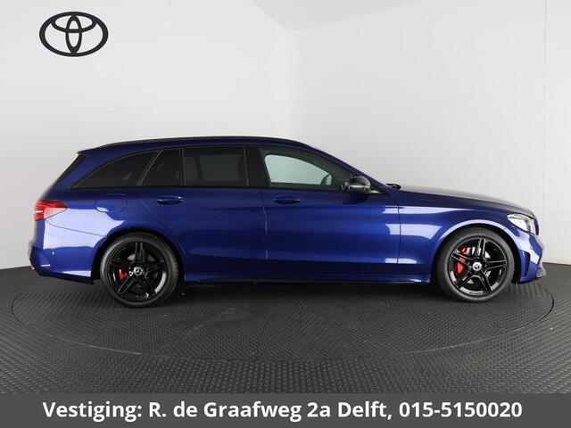 Mercedes-Benz C-KLASSE Estate 180 Business Solution AMG Automaat | 1e eigenaar | Navigatie | Trekhaak | Camera | Half Leder |