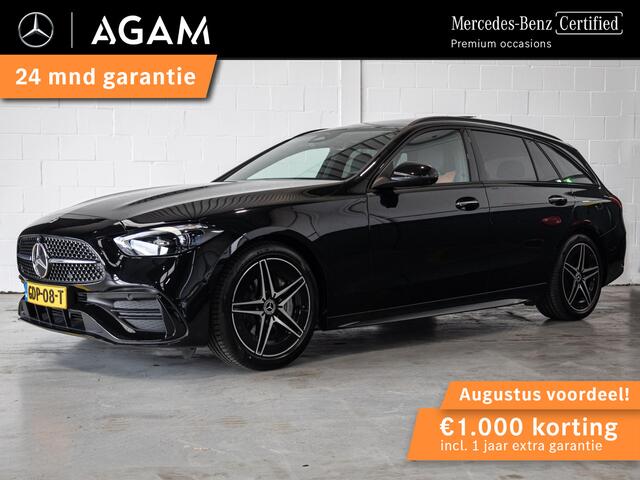 Mercedes-Benz C-KLASSE Estate 180 AMG Line Premium | Panorama dak | Trekhaak