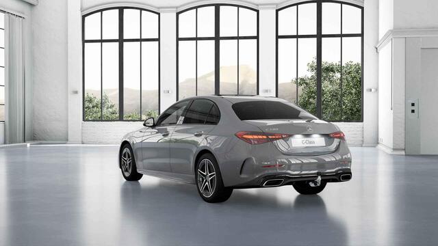 Mercedes-Benz C-KLASSE 180 Business Solution AMG | Panoramadak | Sportstoelen | Digital Light | 360 Camera | DAB | Ele.wegklapbare Trekhaak | Sfeerverlichting | Nightpakket | Spiegelpakket | Apple Carplay/Android Auto |