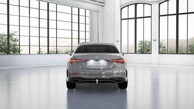 Mercedes-Benz C-KLASSE 180 Business Solution AMG | Panoramadak | Sportstoelen | Digital Light | 360 Camera | DAB | Ele.wegklapbare Trekhaak | Sfeerverlichting | Nightpakket | Spiegelpakket | Apple Carplay/Android Auto |