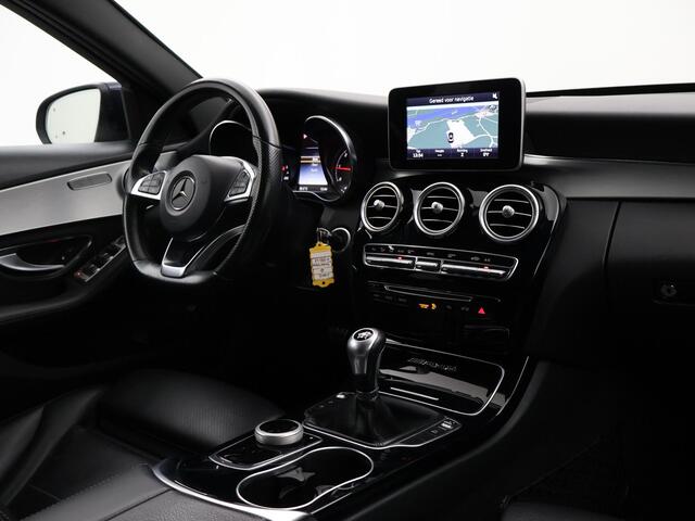 Mercedes-Benz C-KLASSE Estate 180 CDI AMG SPORT *CAVANSITE BLUE* + SPORTSTOELEN | LED | STOELVERW. | 18 INCH LMV