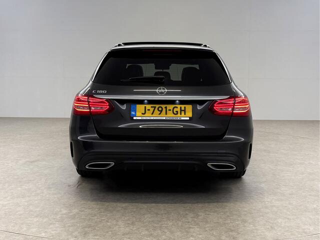 Mercedes-Benz C-KLASSE 180 AMG 157PK Pano LED Camera Virtual Clima Cruise Navi PDC 18''LMV