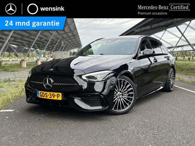 Mercedes-Benz C-KLASSE Estate 180 AMG Line | Night | Panoramadak | Massagestoelen | Stoelverwarming/ventilatie | Memory stoelen | Sfeerverlichting |