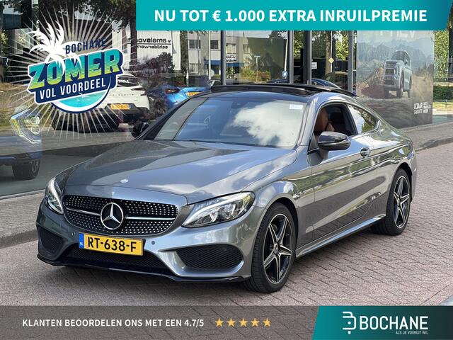 Mercedes-Benz C-KLASSE Coupé 180 Ambition | Schuifkanteldak | Stoelverwarming | Dodehoekdetectie | Navigatie