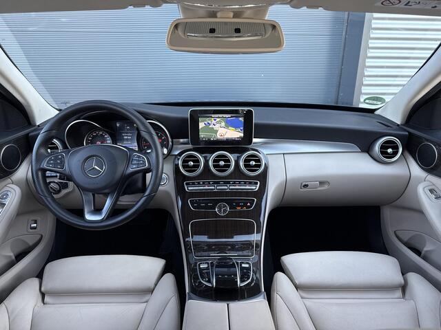 Mercedes-Benz C-KLASSE Estate 200 Prestige ?Automaat ?Luchtvering ?Full LED ?Navigatie ?360 Camera ?Vol Leder ?Elektrische A.klep ?Parkeersensoren ?Trekhaak