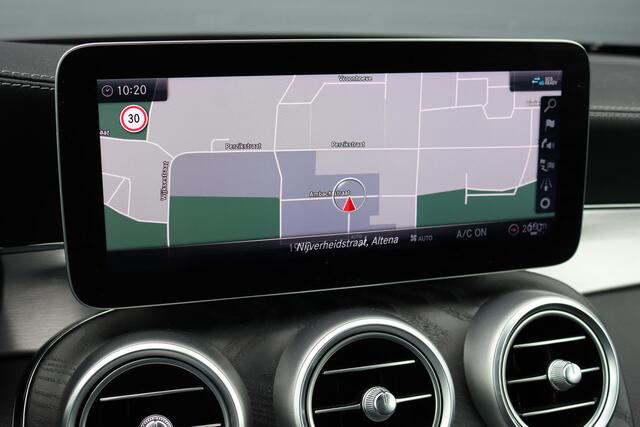 Mercedes-Benz C-KLASSE Cabrio 220 d AMG Line | Airscarf | Burmester | Surround Camera | Leder | Keyless Go | Leder | Stoelverwarming | Dodehoekassistent | Apple Carplay/Android Auto |