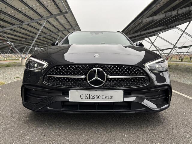 Mercedes-Benz C-KLASSE 300 e Star Edition AMG Line | Night | Panoramadak | Burmester | Memory | 360 camera | Digital light | Rijassistentie pakket |