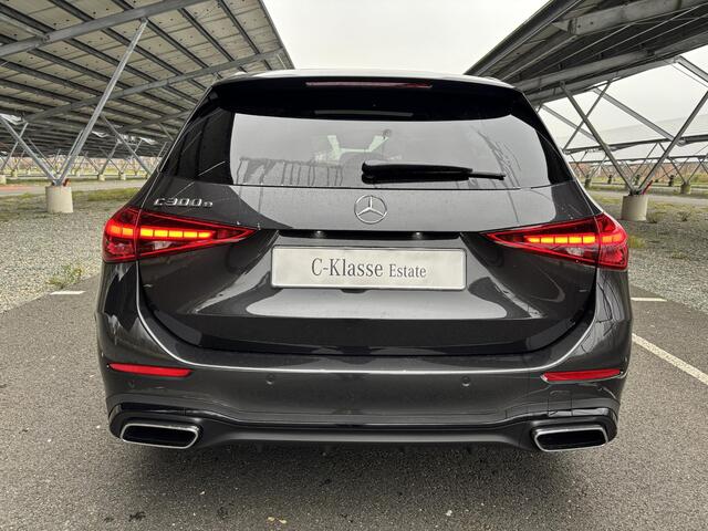 Mercedes-Benz C-KLASSE 300 e Star Edition AMG Line | Night | Panoramadak | Burmester | Memory | 360 camera | Digital light | Rijassistentie pakket |