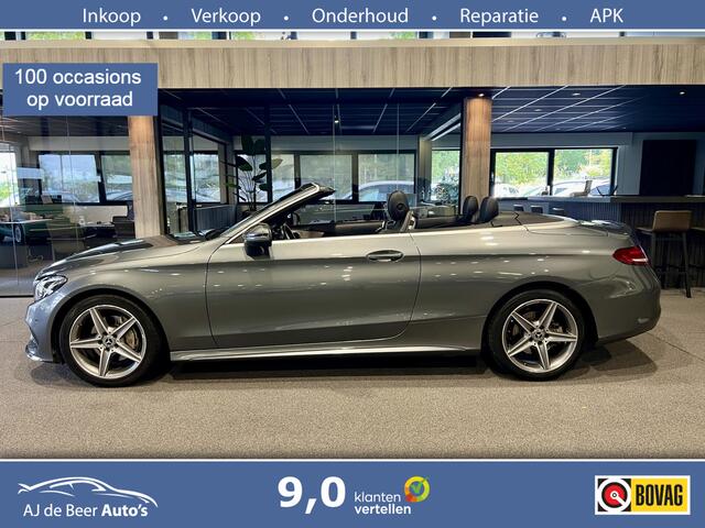 Mercedes-Benz C-KLASSE Cabrio 180 Edition 1 AMG Navigatie | Nekverwarming | Stoelverwarming | Airscarf