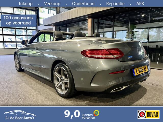 Mercedes-Benz C-KLASSE Cabrio 180 Edition 1 AMG Navigatie | Nekverwarming | Stoelverwarming | Airscarf