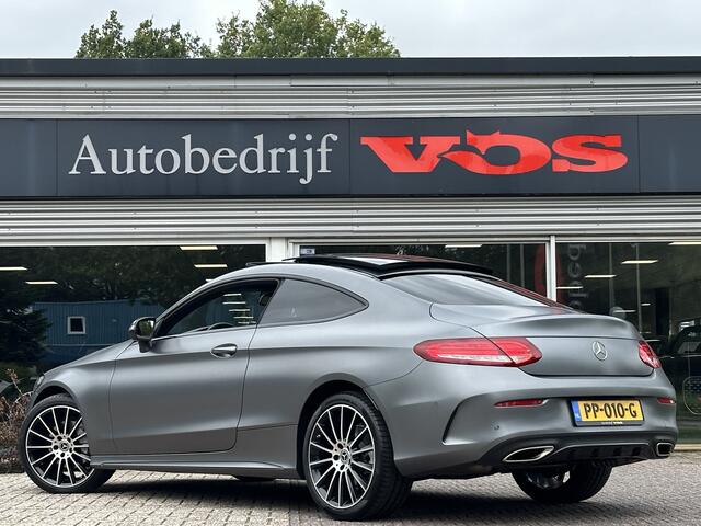Mercedes-Benz C-KLASSE Coupé 180 AMG-Line | Panodak | Burmester | 19" AMG