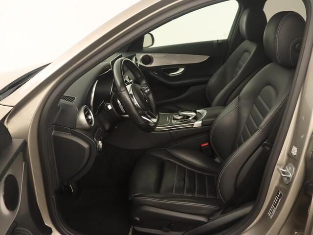 Mercedes-Benz C-KLASSE 200 Business Solution AMG | Leder | Carplay | Navigatie | Stoelverwarming | Camera | Adaptive cruise | Full LED | LMV 18 inch