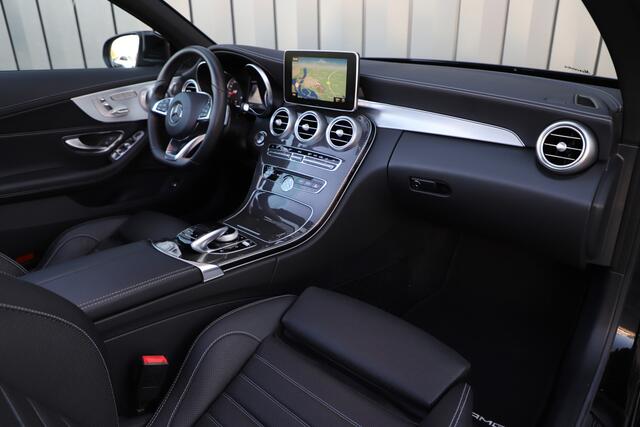Mercedes-Benz C-KLASSE Cabrio 200 AMG Aut9 | 184PK | Memory | Burmester | Carbon | Sfeerverlichting | Air-scarf | ILS | 360 Camera | Stoelverwarming | 2016.