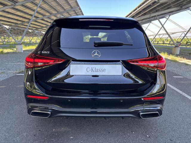 Mercedes-Benz C-KLASSE Estate 180 Business Solution AMG | Night | Panoramdak | Memory stoelen | 360 camera | Sfeerverlichting |