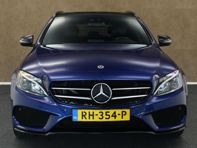Mercedes-Benz C-KLASSE Estate 160 - ORIGINEEL NEDERLANDSE AUTO - ELEKTRISCH GLAZEN PANORAMADAK - CRUISE CONTROL - PARKEERSENSOREN VOOR + ACHTER - AMG-LINE INTERIEUR/EXTERIEUR - STOELVERWARMING VOORZIJDE - LEDEREN BEKELDING - CAMERA - SPORTSTOELEN