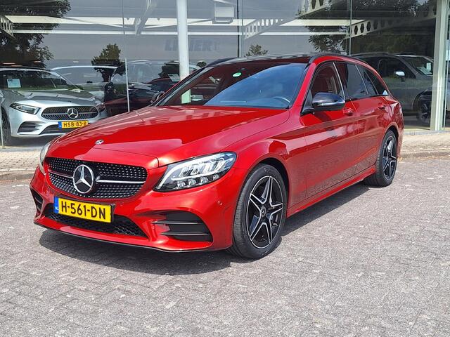 Mercedes-Benz C-KLASSE Estate 180 AMG Virtual | Pano | 360 cam | Sfeer | Leder alcantara | Trekhaak 1800kg | occasion