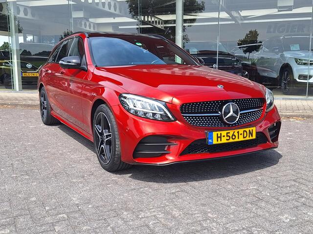 Mercedes-Benz C-KLASSE Estate 180 AMG Virtual | Pano | 360 cam | Sfeer | Leder alcantara | Trekhaak 1800kg | occasion