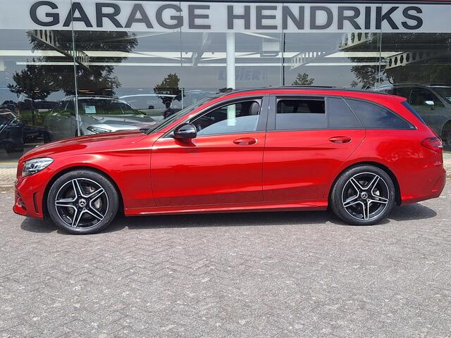 Mercedes-Benz C-KLASSE Estate 180 AMG Virtual | Pano | 360 cam | Sfeer | Leder alcantara | Trekhaak 1800kg | occasion