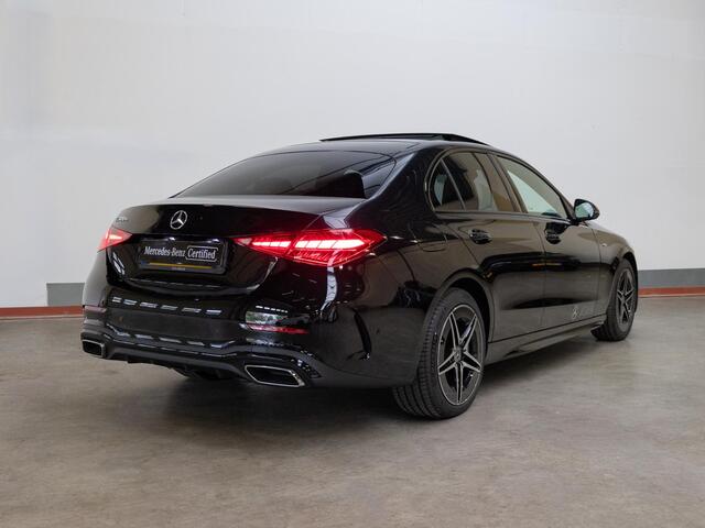 Mercedes-Benz C-KLASSE Limousine 300 e Business Solution AMG Panorama dak | Trekhaak